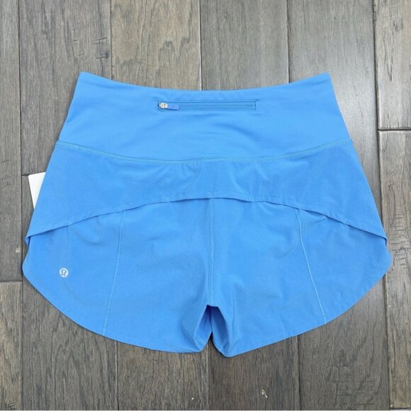 Lululemon NWT Speed Up High-Rise Lined Short 4" Pool Party - Picture 2 of 7